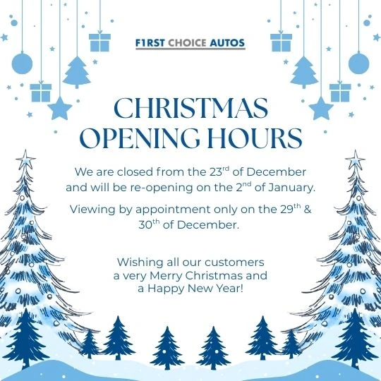 Christmas Opening Hours
